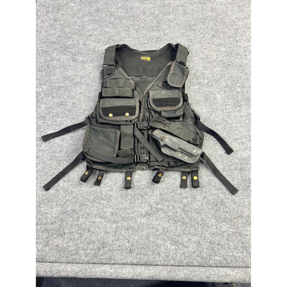 London Bridge Trading Co LBT-1620 Tactical Flotation Vest Black Mens G USA Made